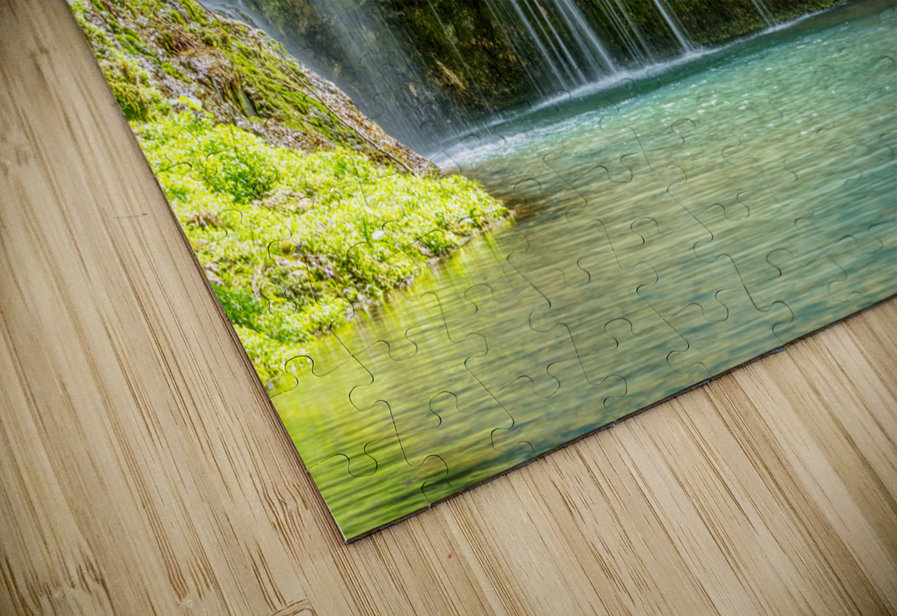 Soothing Waters At Dripping Springs Jennifer White Puzzle