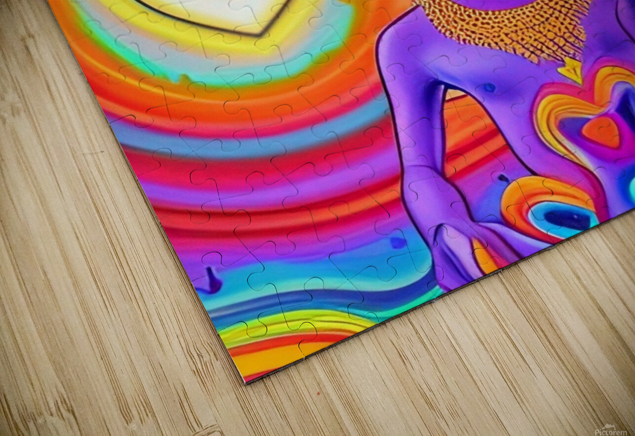 PsychodelicIndigoKid  1 LoveLight Rivers Puzzle