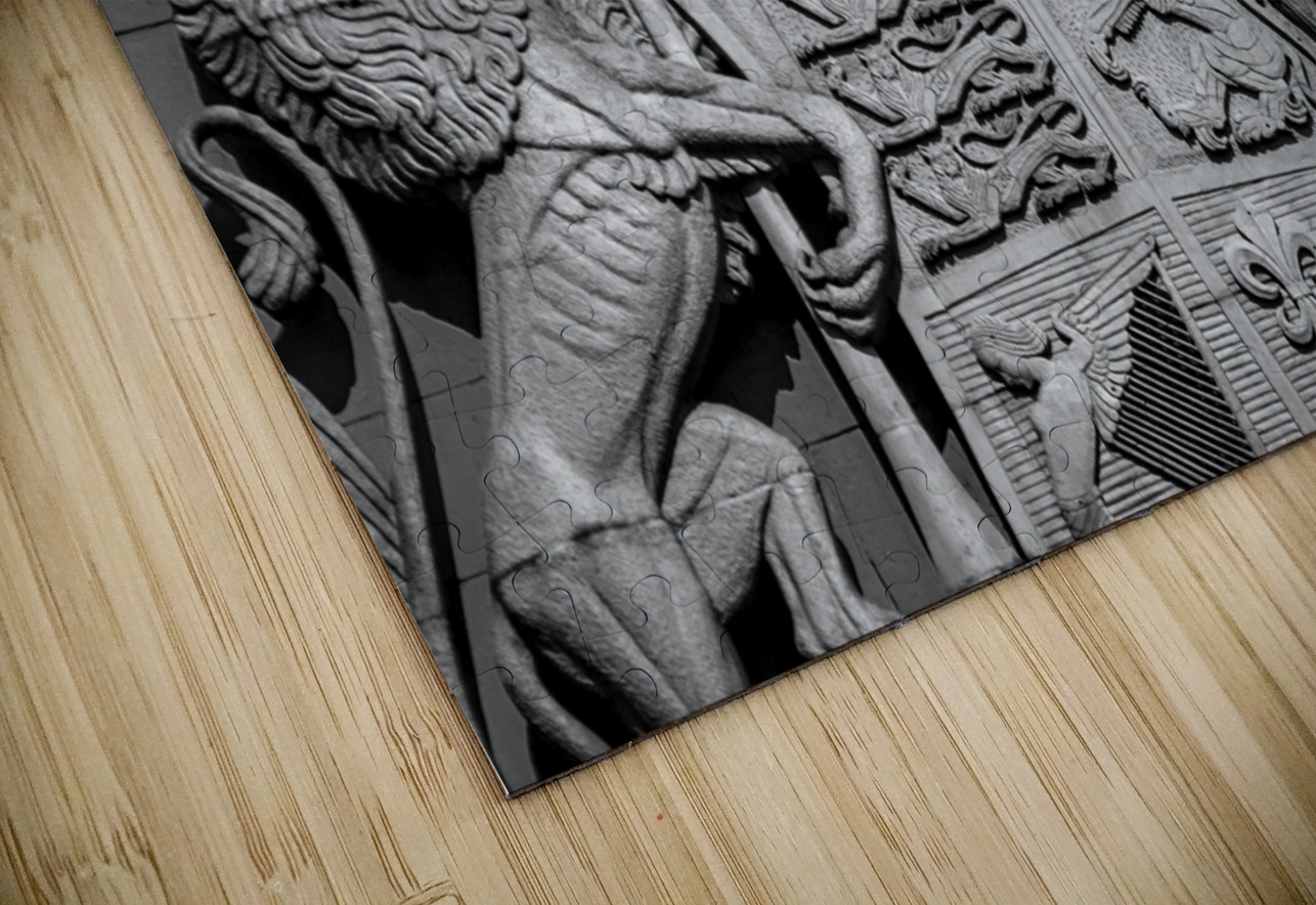 canada coat of arms  horizontal 2626 Coat 13k Black And White Puzzle