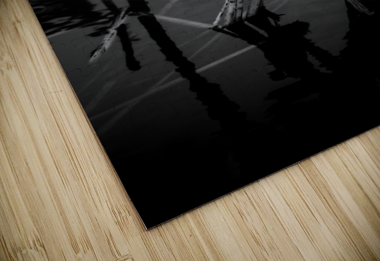 Serene Sylvan Lake: A Tale of Resilience and Reflection Dream World Images Puzzle