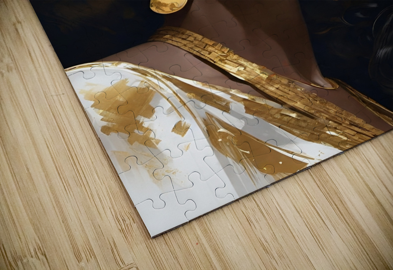 Gold and black 14 Esmonbijouart Puzzle