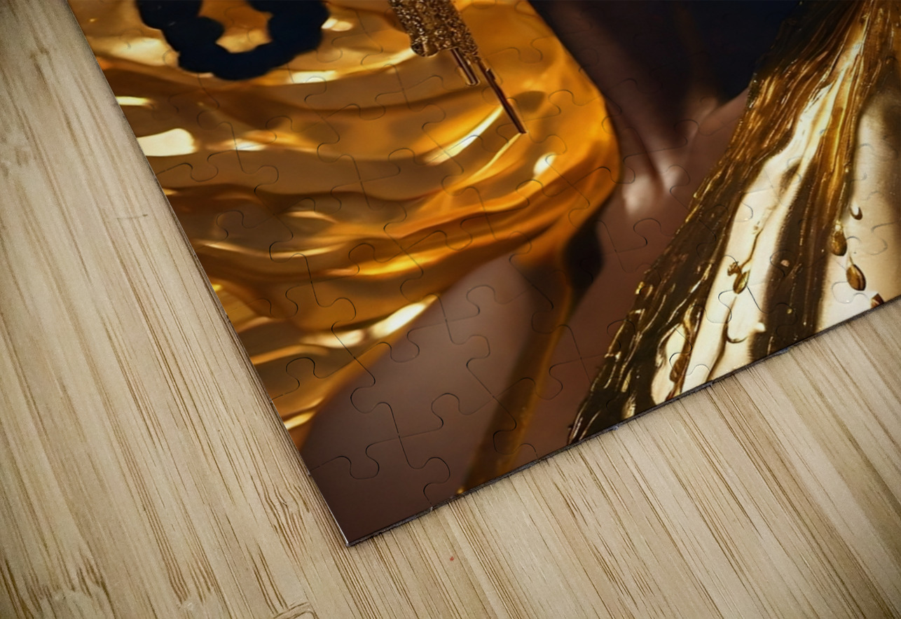 Gold and black 23 Esmonbijouart Puzzle