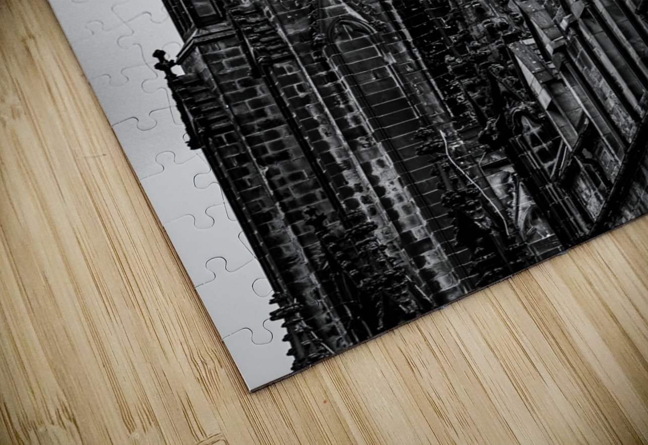 general assembly church of scotland  vertical 466 Black And White Puzzle