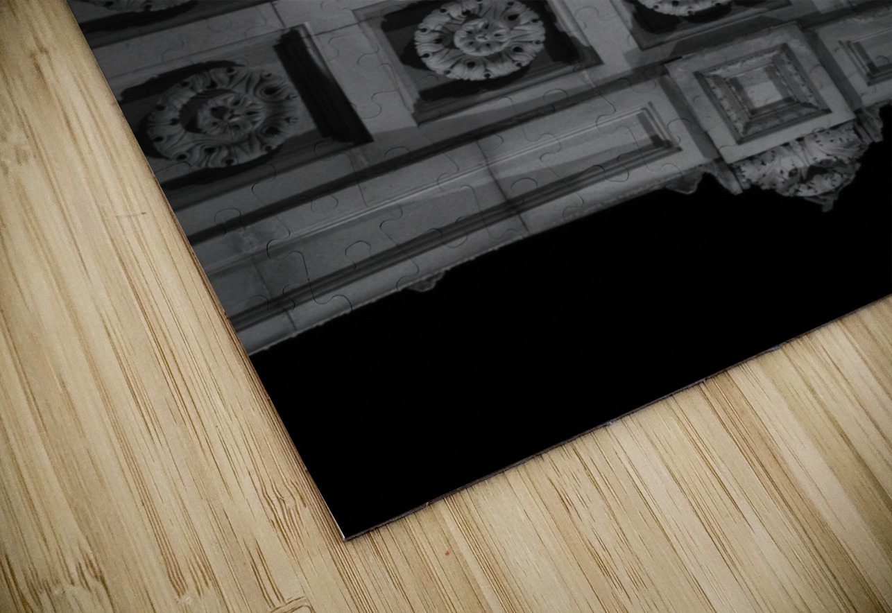 brooklyn grand army plaza arch  vertical 1396 Arm Black And White Puzzle