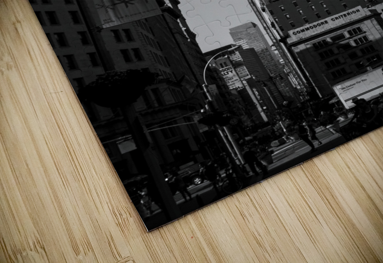 empire state building flatiron district  vertical Black And White Puzzle