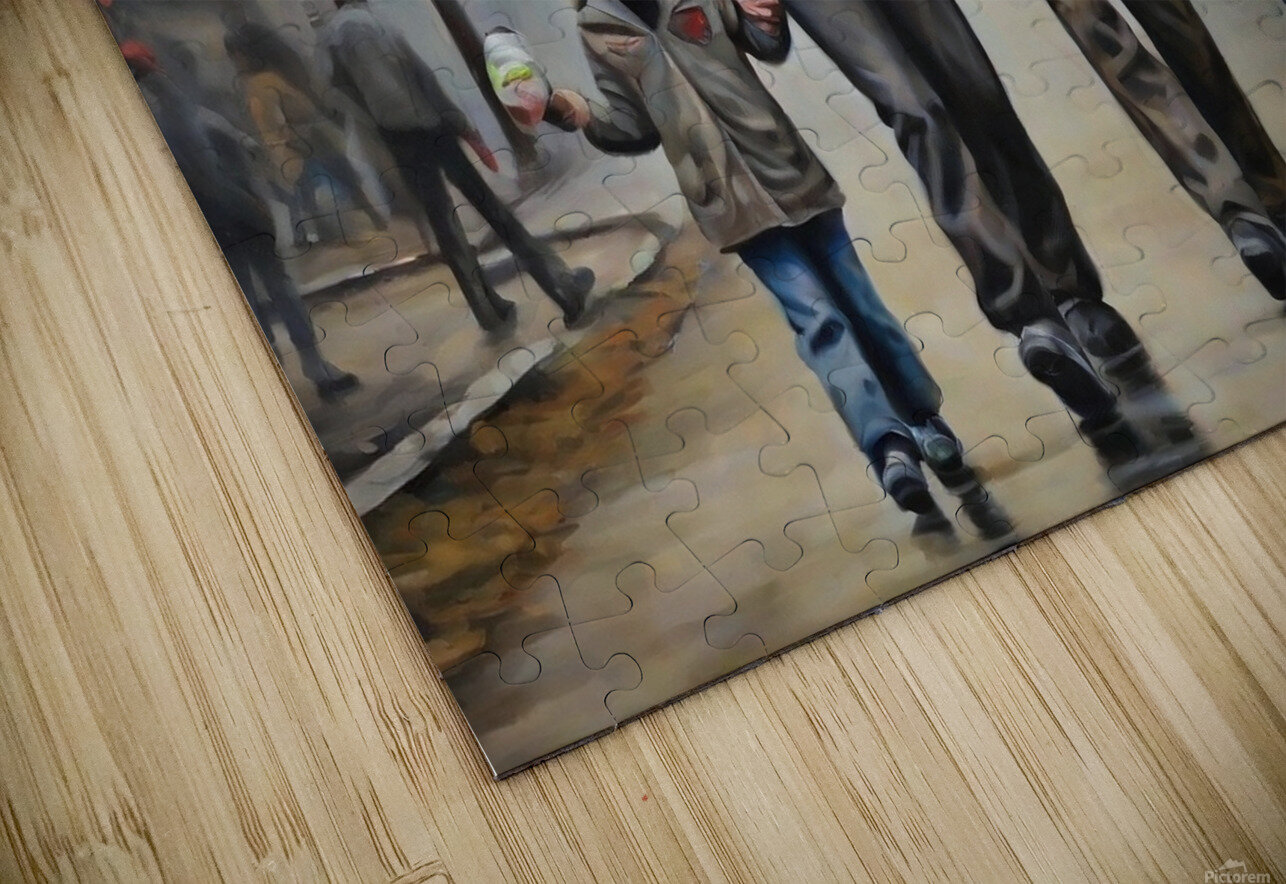 Taking Children To School  1 - Road To Earth Day Mankdhani Puzzle