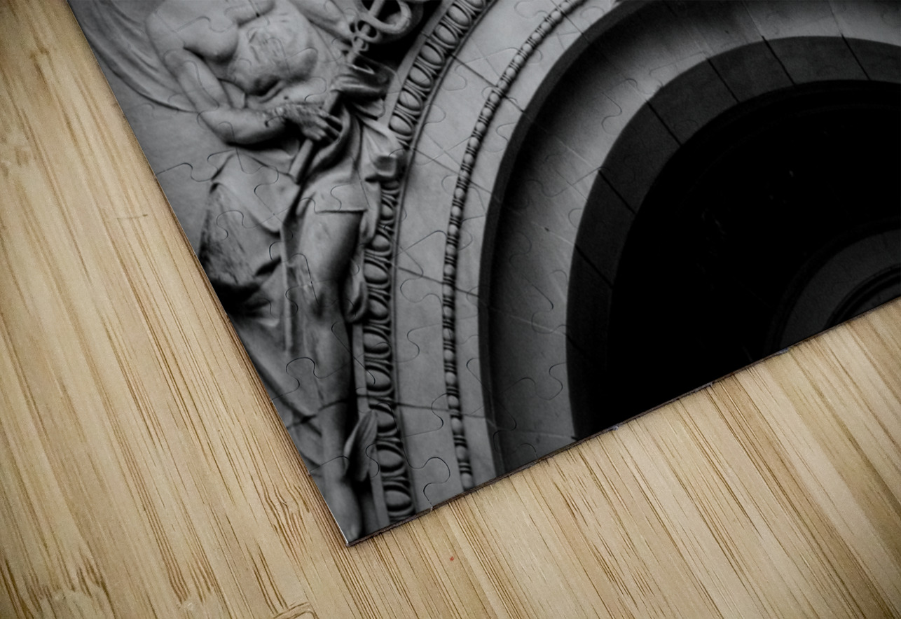 number one broadway  horizontal 1478 One 13k Black And White Puzzle