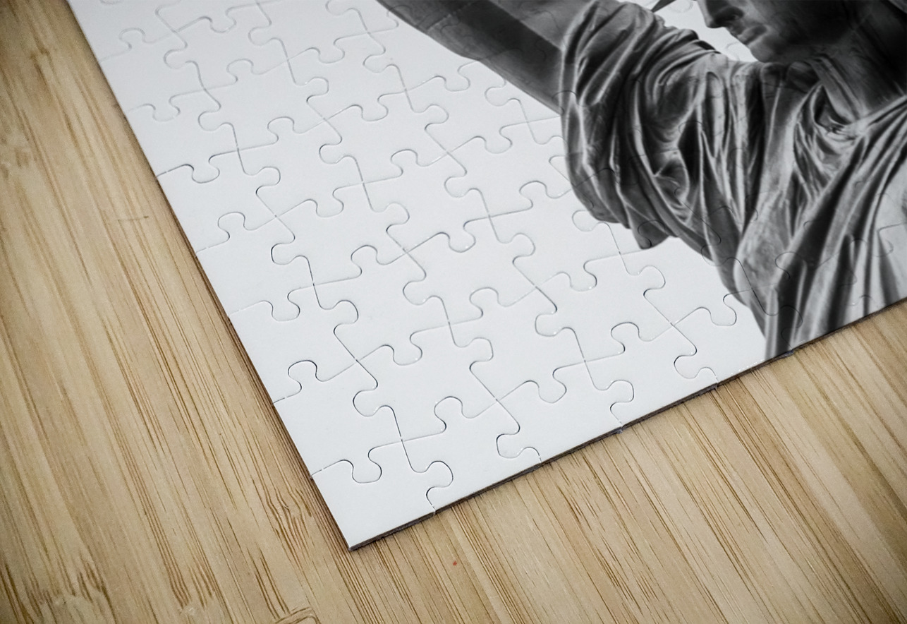 statue of liberty torch of liberty  vertical 1401 Black And White Puzzle