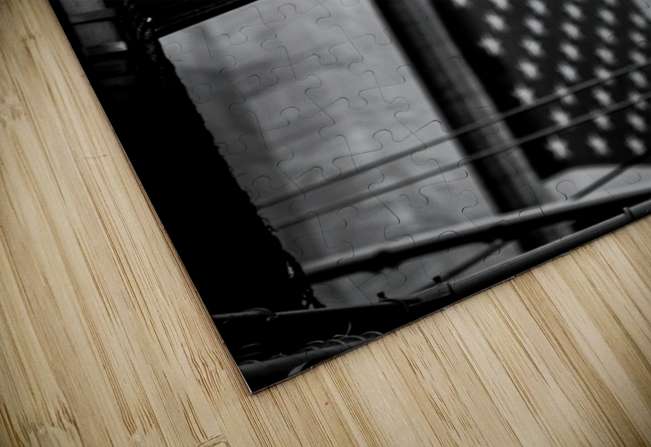 wall street broad exchange place  vertical 1441 E Black And White Puzzle