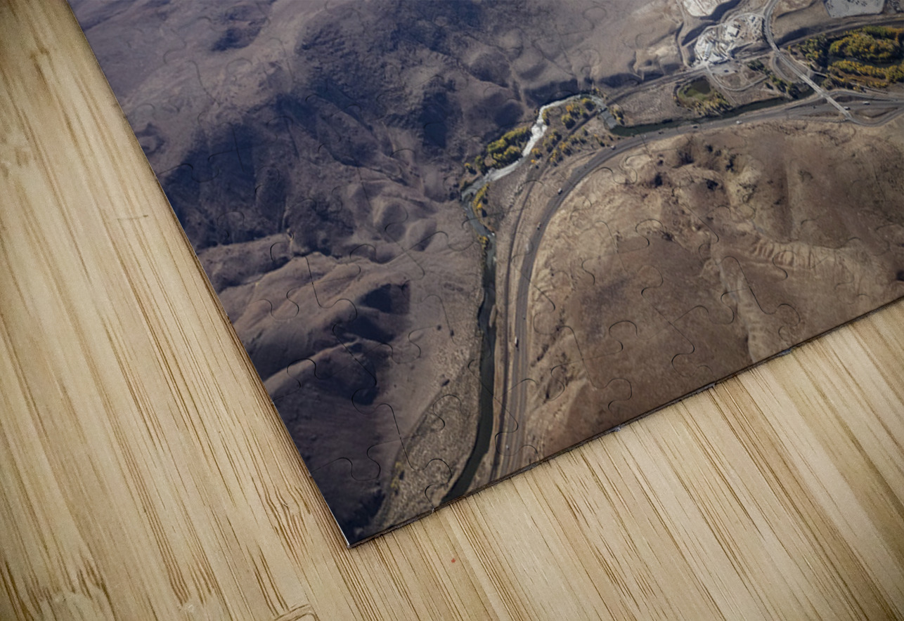 Aerial Tahoe Reno Industrial Center in Fall 2023 Evan Petty Photography Puzzle