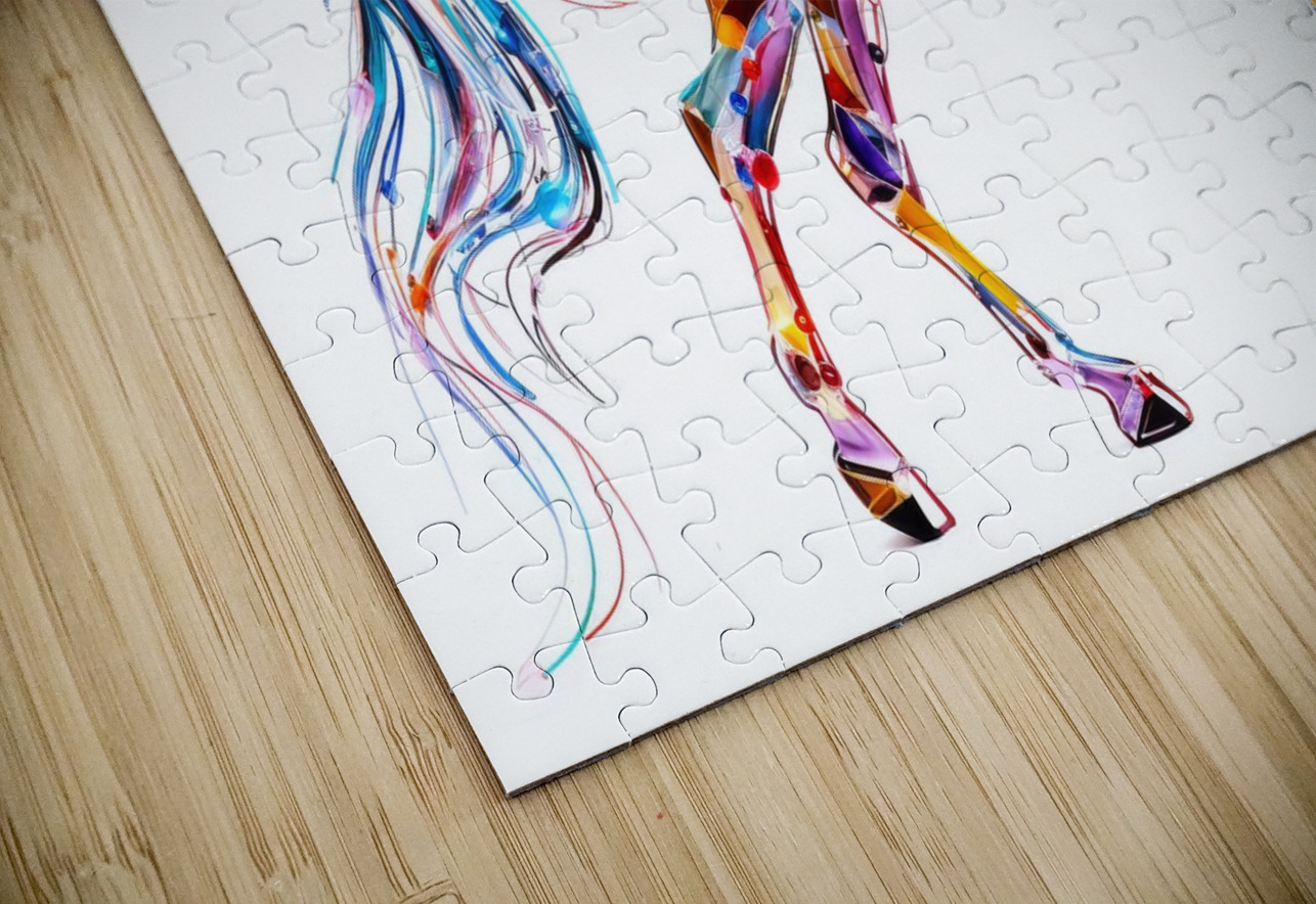 Rarity Crystal Pony SykArt Designs Puzzle