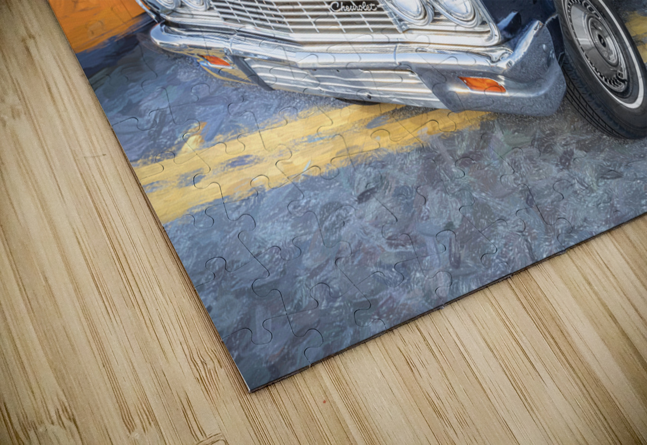 1964 Blue Chevrolet Impala X 4 Rich Franco Puzzle