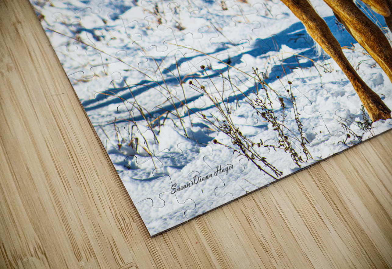 Twisted Sister In the Snow Susan Diann Photography Puzzle