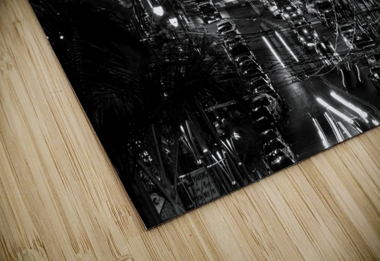 castro theater night  horizontal 2768 Castro 13k. Black And White Puzzle