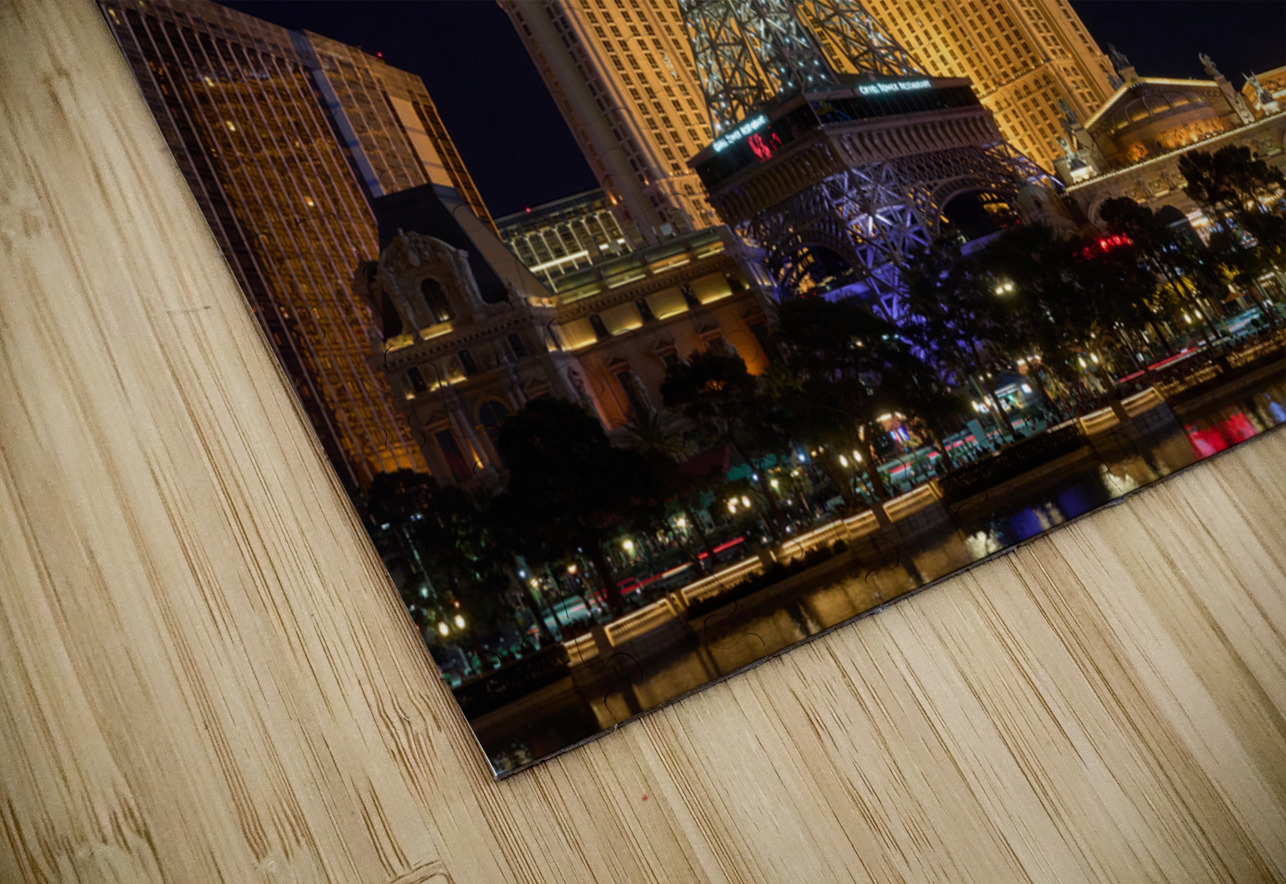 Paris Hotel  Casino at Night   Las Vegas NV SA104 Sanjeev Singhal Puzzle