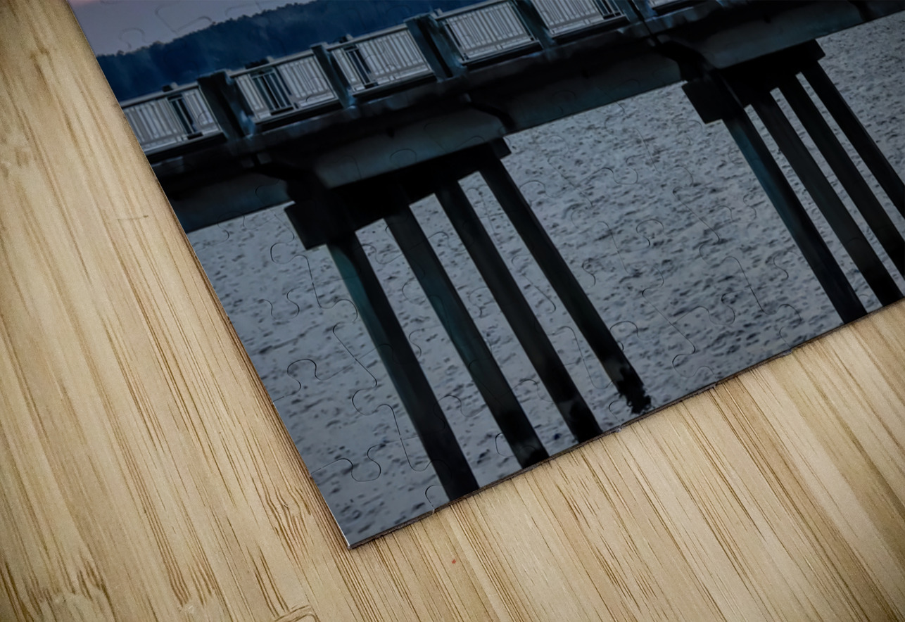 Lake Marion Bridge Sunset Norma Brandsberg Photography Puzzle