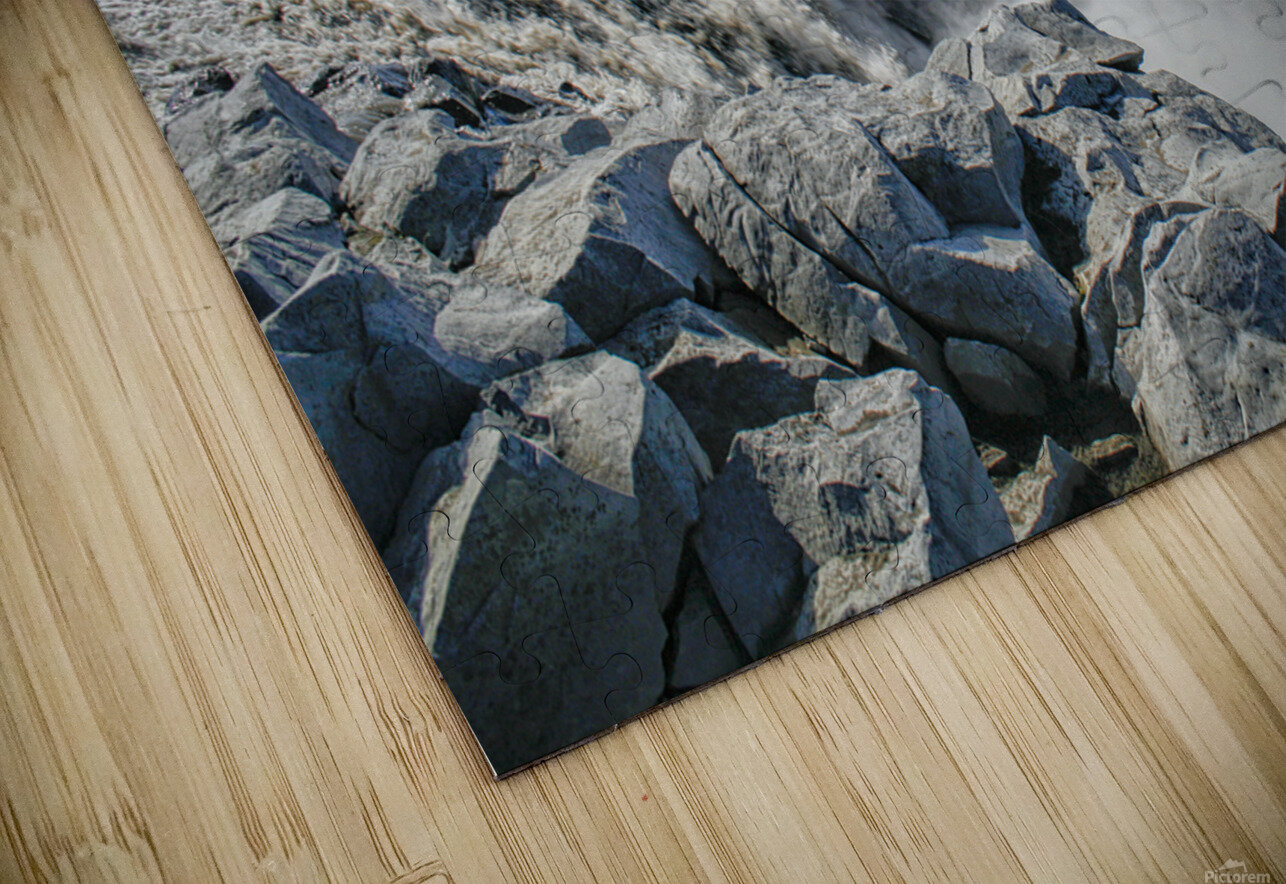 Gullfoss waterfall with lots of spraying Patricia Hofmeester PHotography Puzzle