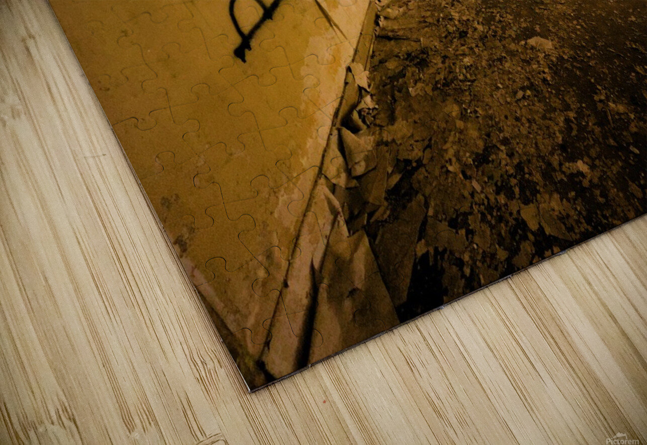 Decaying Hallway With Grafiti In Abandoned Luxurious Hotel Mr Apple Puzzle