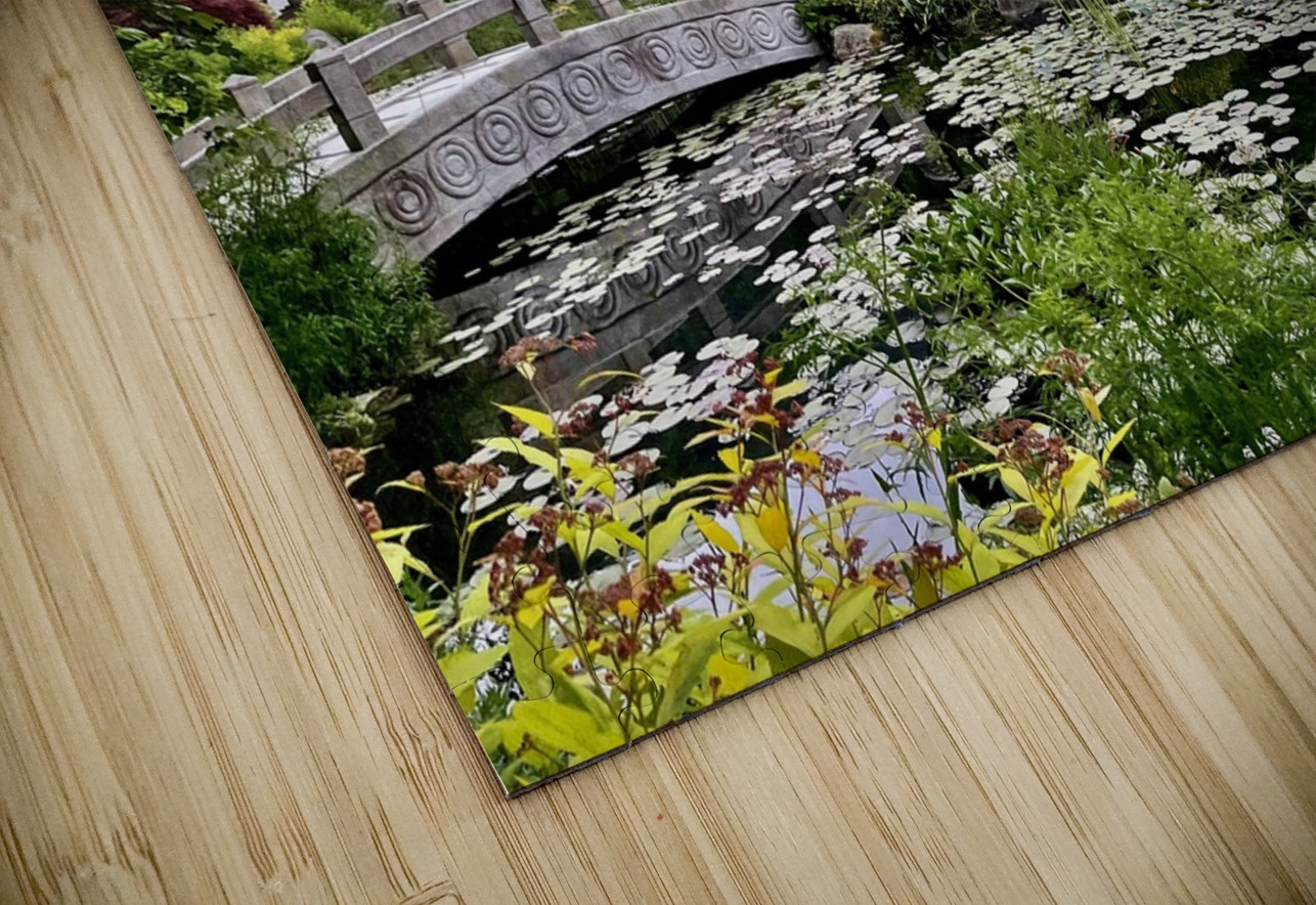 Pavilion Garden of Morning Calm Alyssa Rae Puzzle