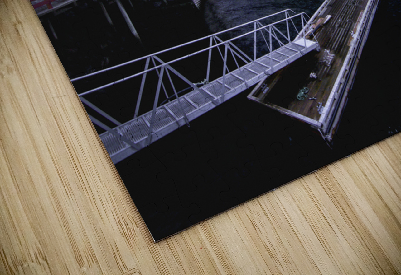 Moskenes Docks in Winter Norma Brandsberg Photography Puzzle