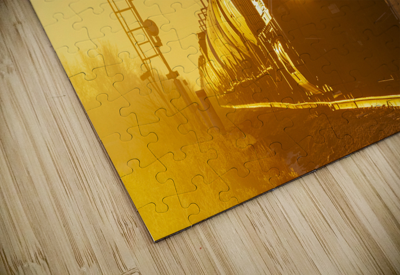 Passing the Rail Signal Dave Reede Photohgraphy Puzzle