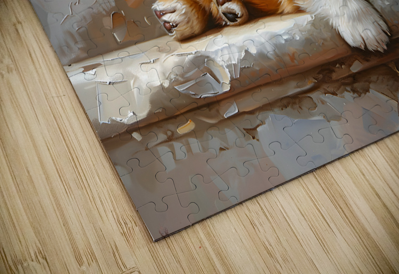 Puppy Paintings by Museblot 18 Andy Davis Puzzle
