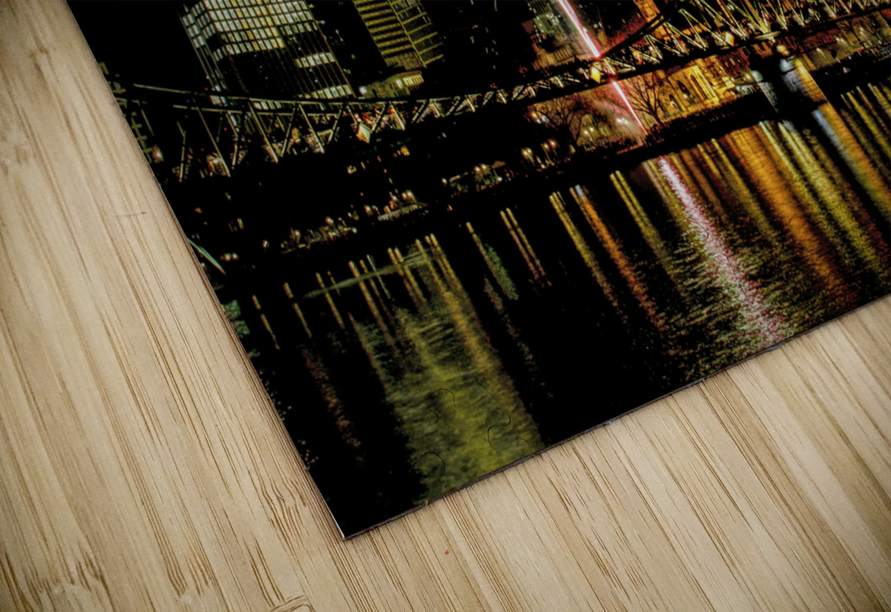 New Years in Frankfurt Fireworks Norma Brandsberg Photography Puzzle