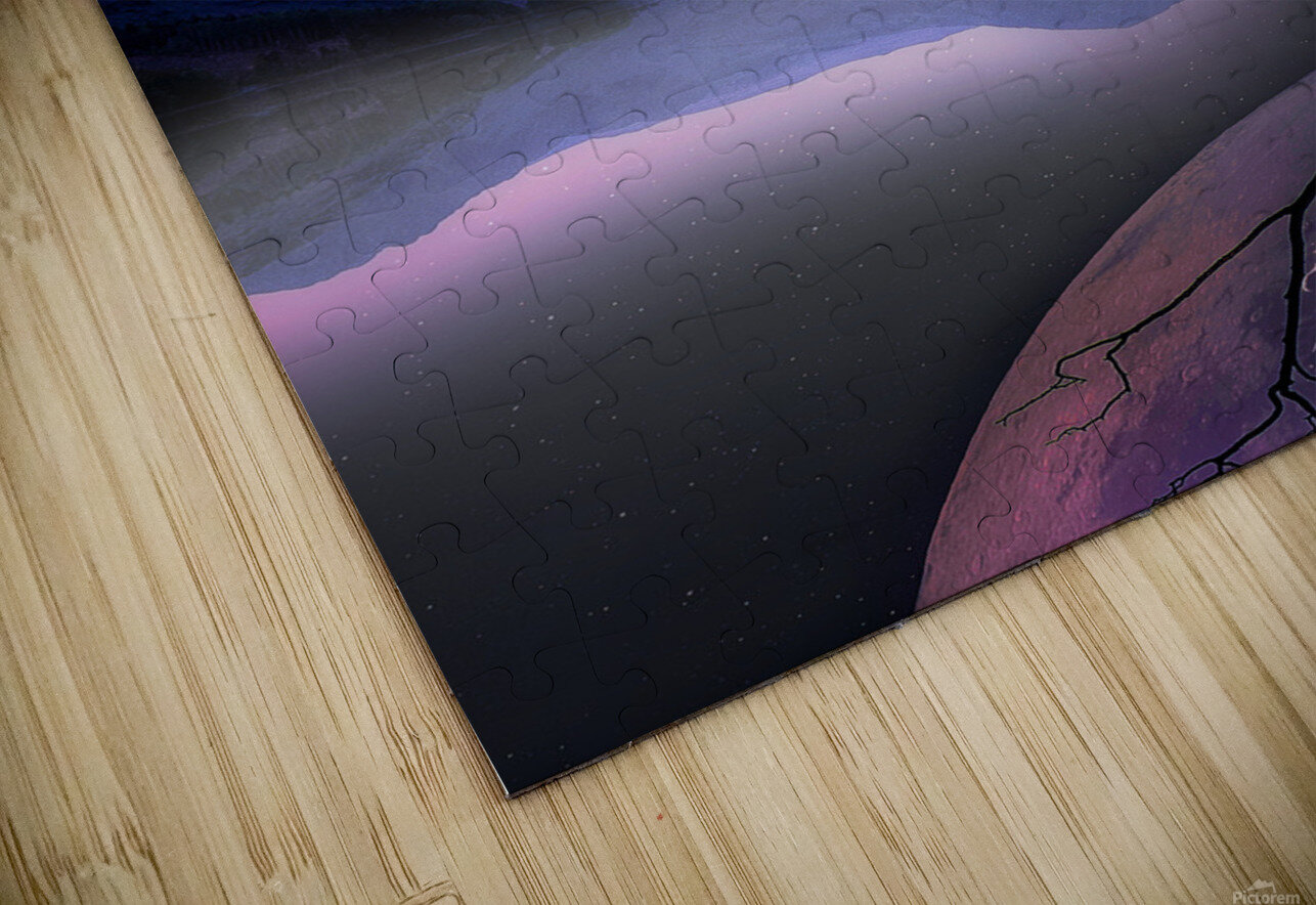 Seussian Tree Against Overhanging Sky Studio IconoGraffiti Puzzle