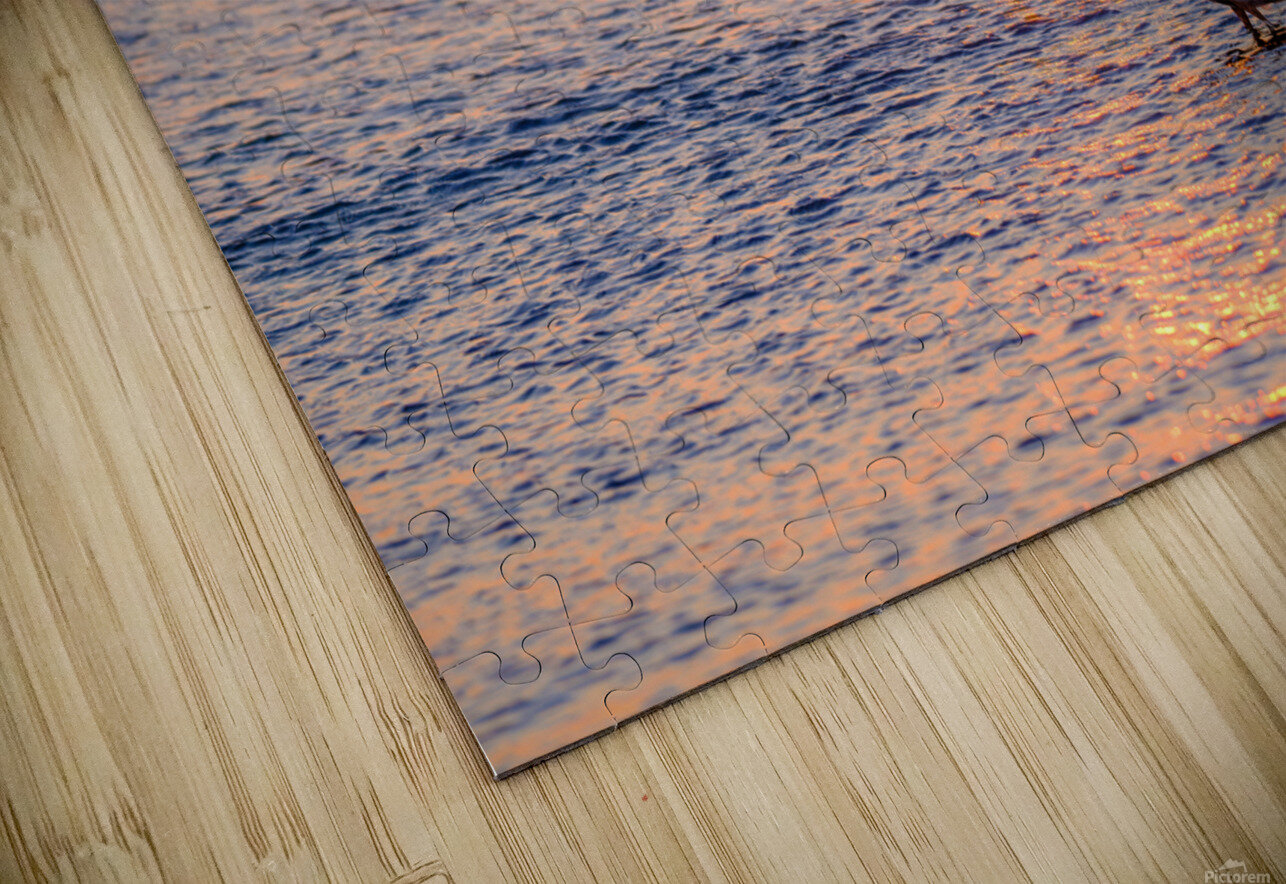 Blue Heron Sunrise Brad Millett Photography Puzzle