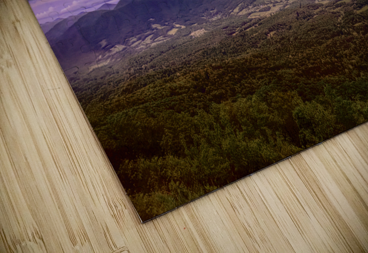 Blue Ridge Parkway Mountains Overlook Norma Brandsberg Photography Puzzle