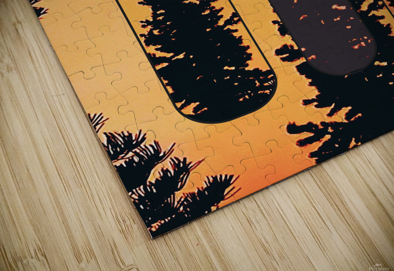 Retro Birds Ell Cee Puzzle