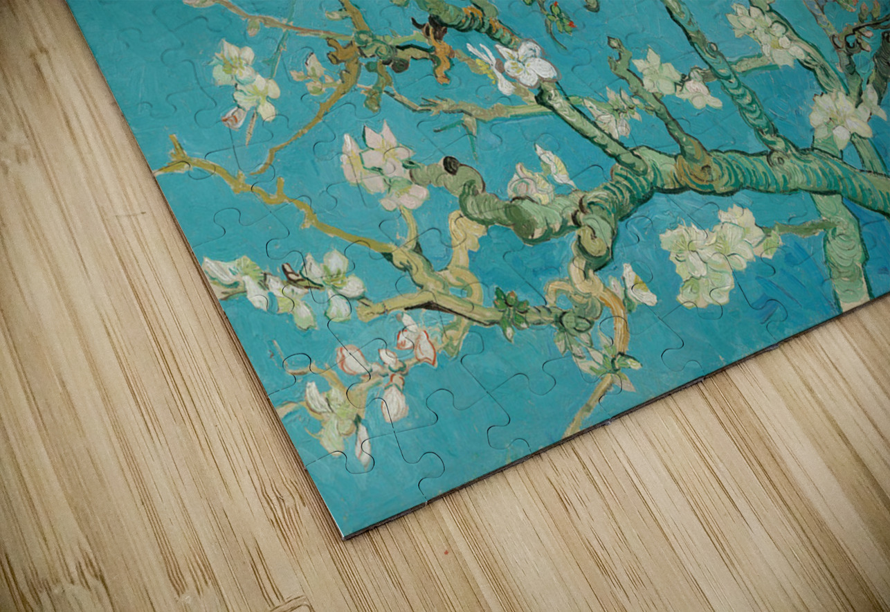 QAC 002 – Cherry Blossoms by Vincent van Gogh . Masterwork Reimagined Puzzle