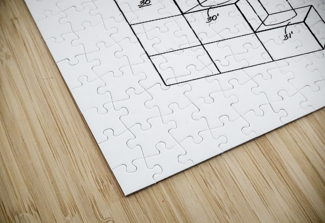 QVT 1061 – Vintage Patent Illustrations Slinky. Masterwork Reimagined Puzzle