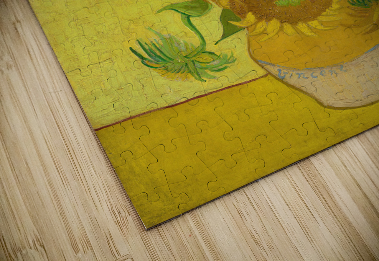 QCL 1201 – Sunflowers by Vincent Van Gogh Masterwork Reimagined Puzzle