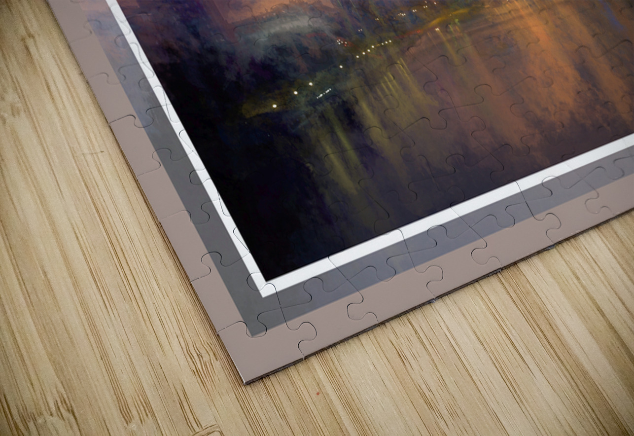 Frankfurt Skyline Coat of Many Colors Norma Brandsberg Photography Puzzle