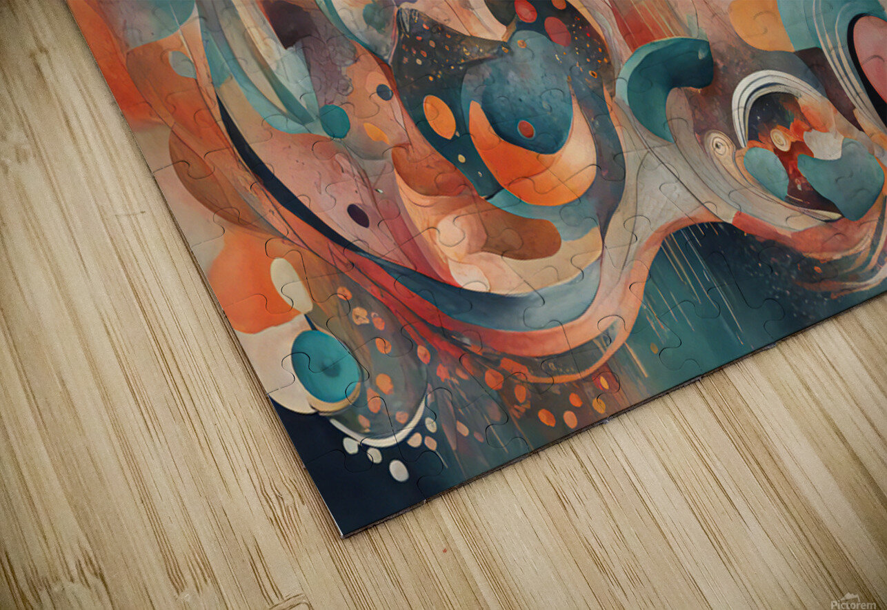 Boho Abstract II  Mindy Guidry Puzzle