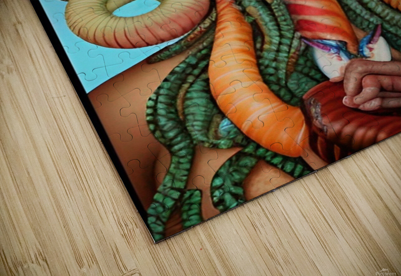 MEDUSA FEAR OF THE BLACK WOMAN 5 LoveLight Rivers Puzzle