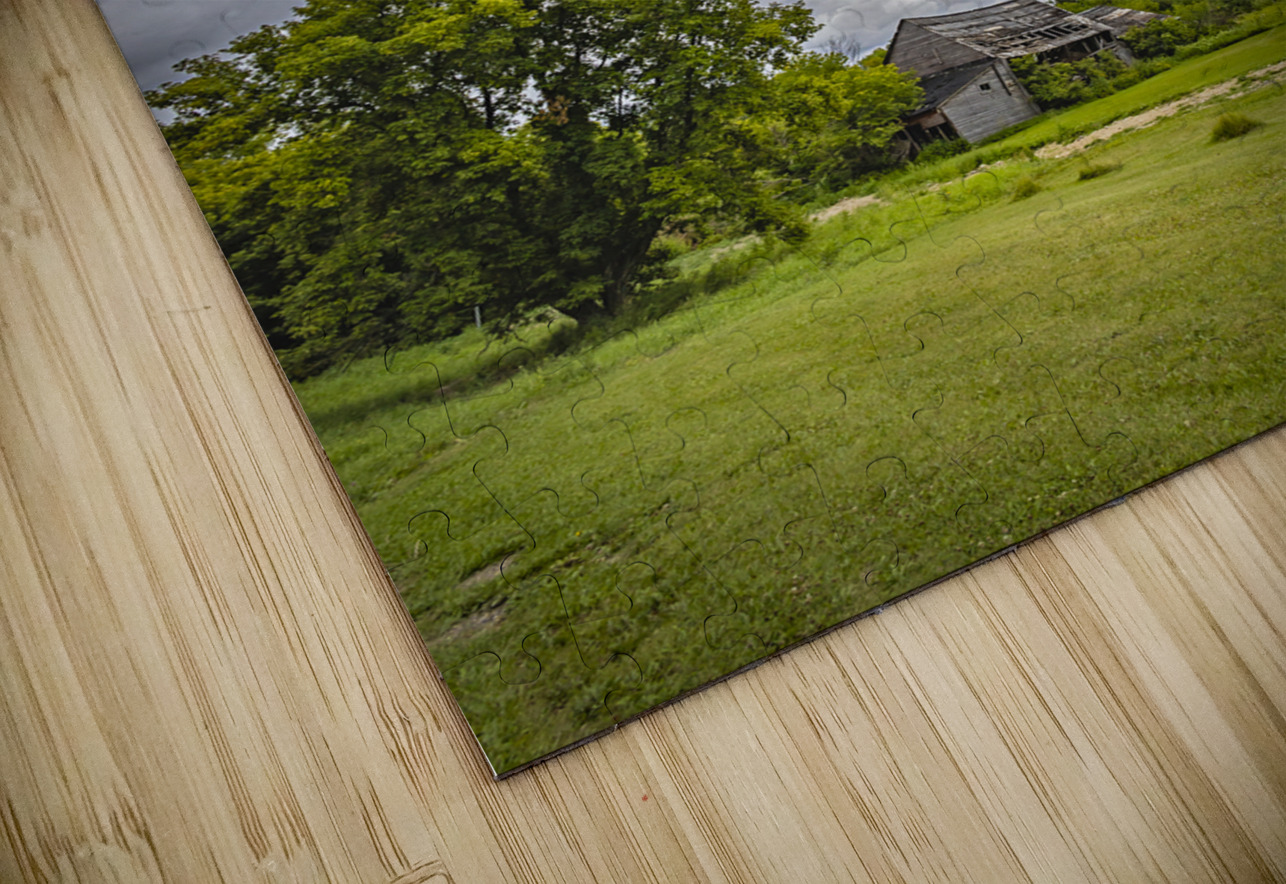 Old Barn on a Stormy Day Marc Gilbert Photography Puzzle