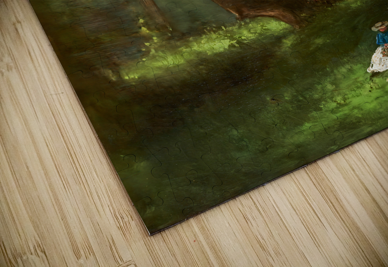 george inness in the woods 1866 Row One Brand Puzzle