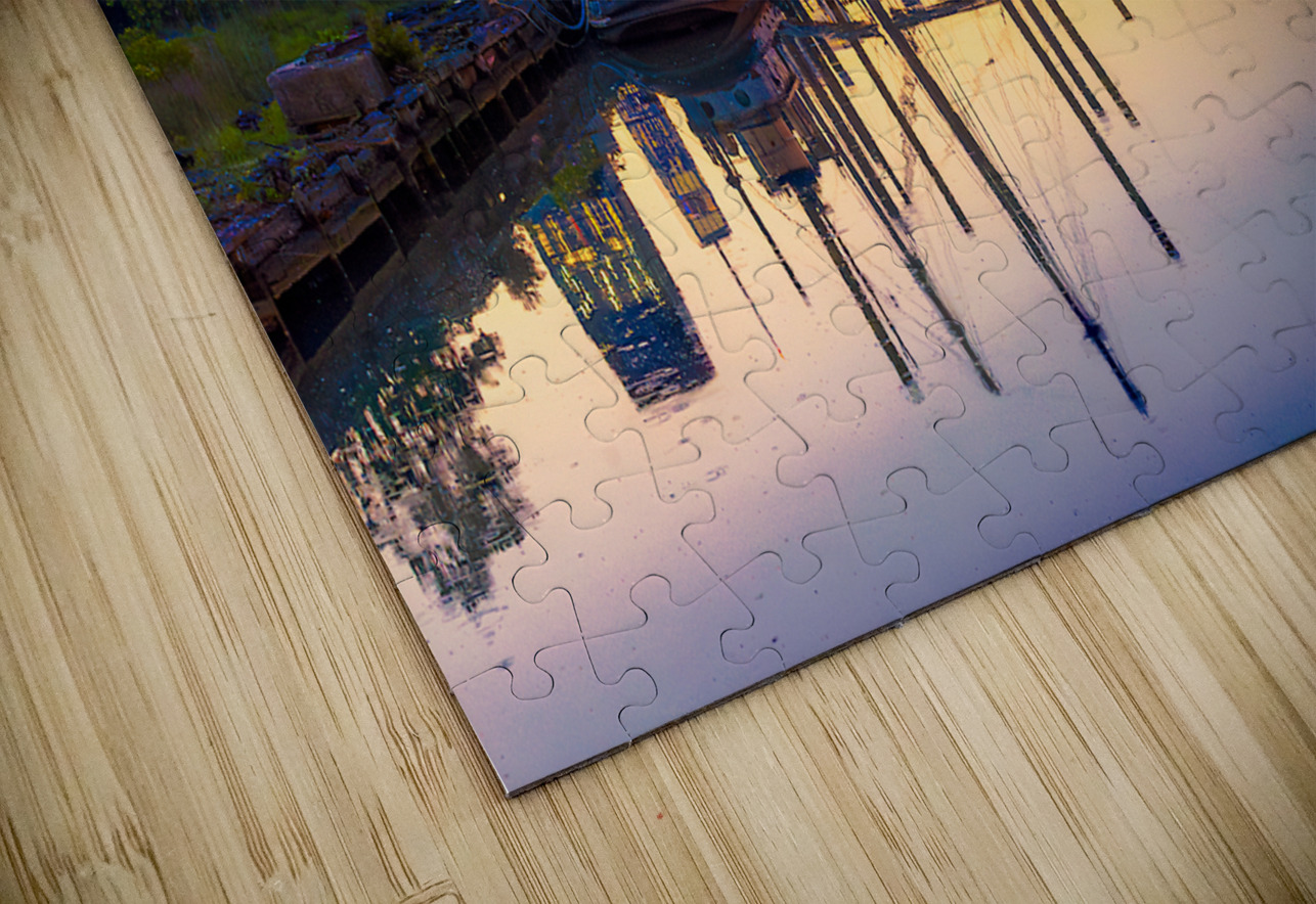 Jersey City Sunrise Geoffrey Prior Puzzle