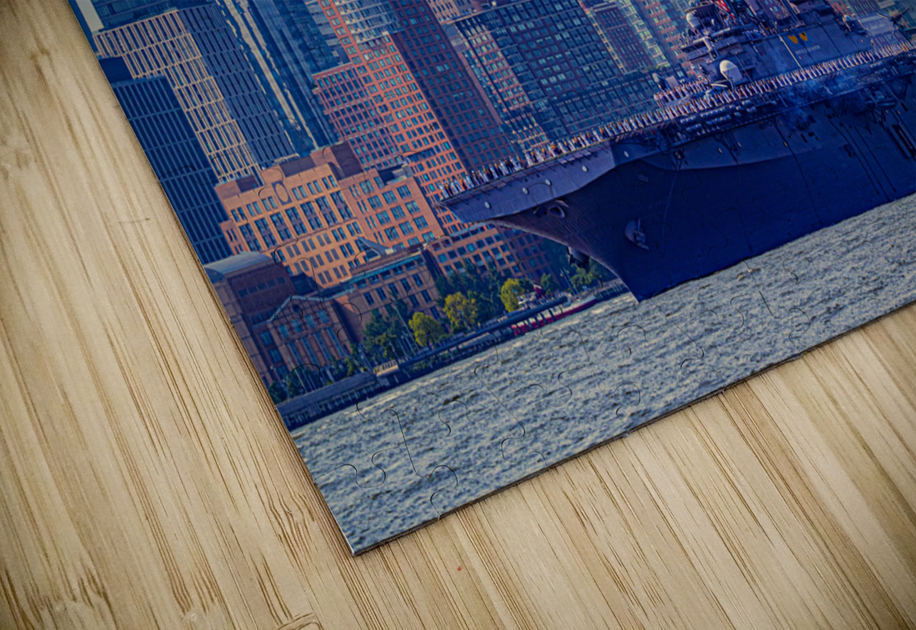 USS Wasp on the Hudson Geoffrey Prior Puzzle