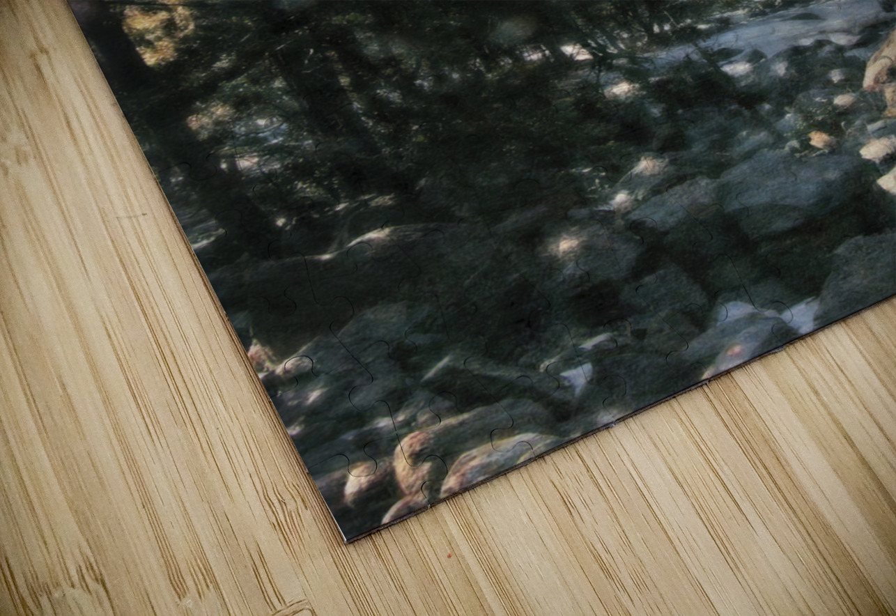 Yosemite Down Stream Norma Brandsberg Photography Puzzle