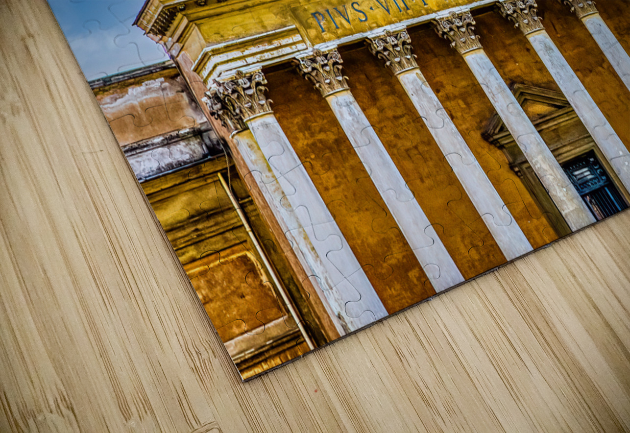 Ancient Columns and Saint Peters Basilica Darryl Brooks Puzzle