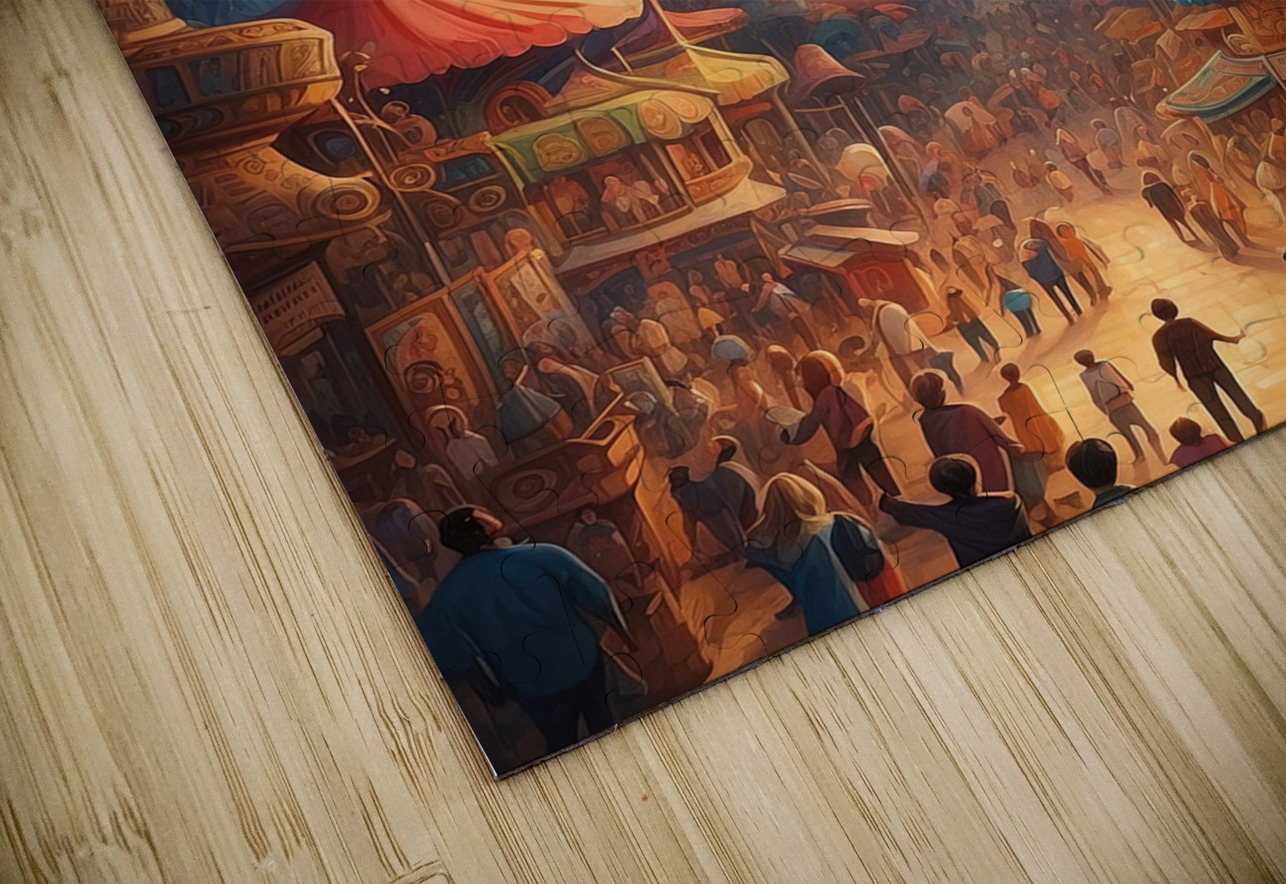 A city of the future artvi Puzzle