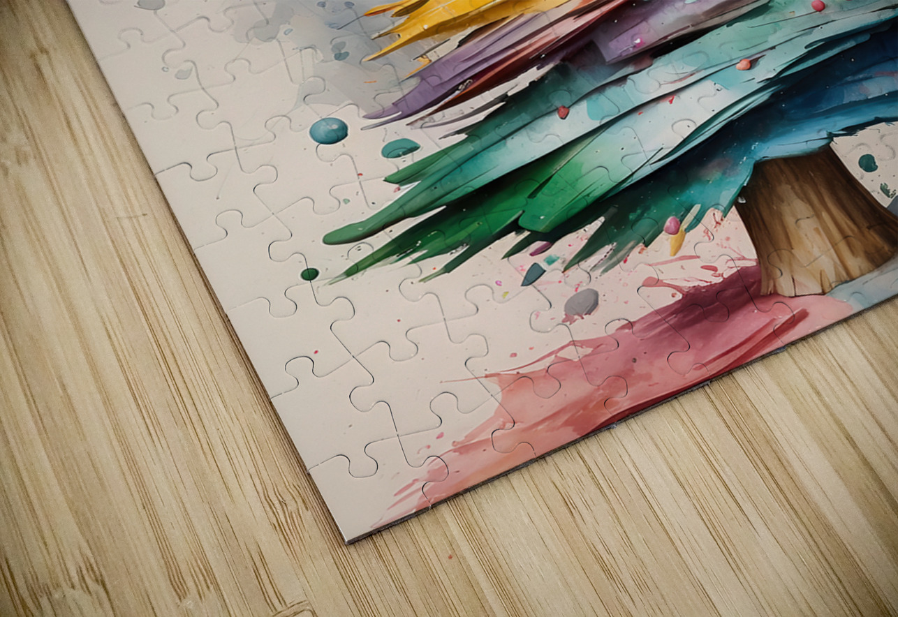 Christmas tree artvi Puzzle
