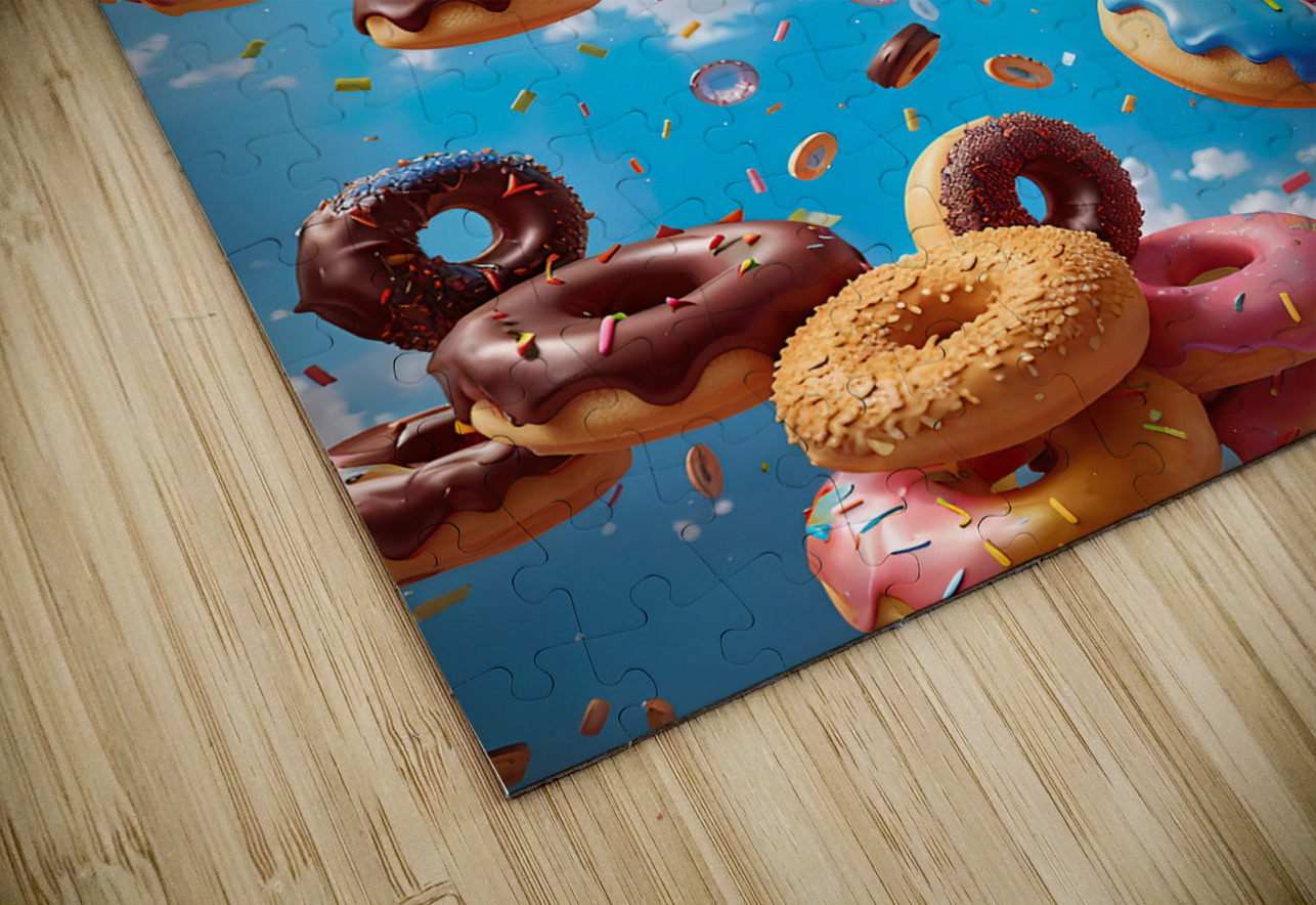 shower of donuts artvi Puzzle