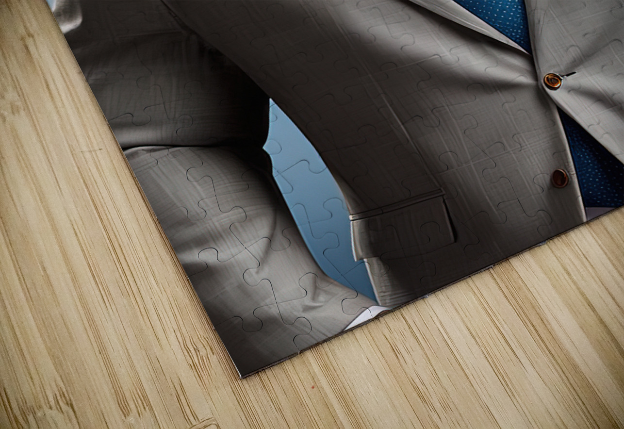 hippopotamus in suit artvi Puzzle