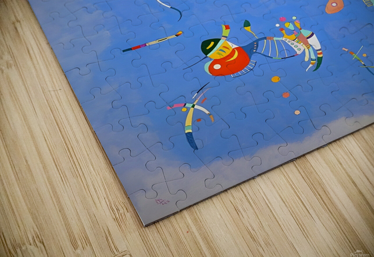 Wassily Kandinsky - Sky Blue 1940 Vivanne Puzzle