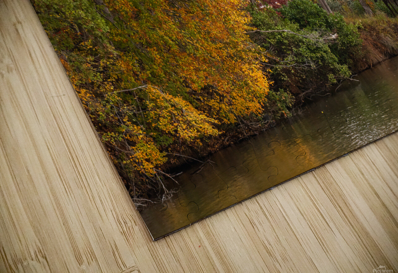 Fall at Hyco Lake Dwayne Reaves Puzzle