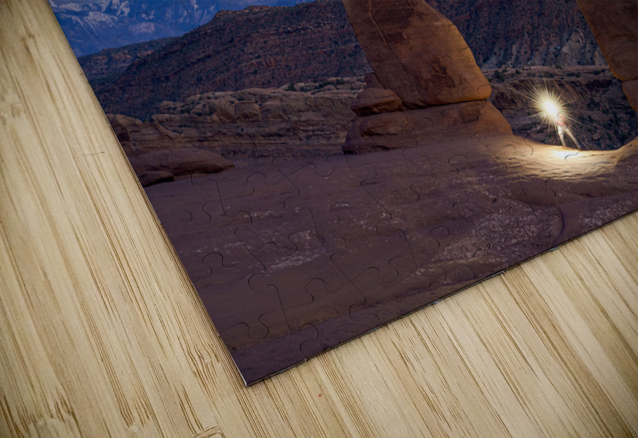 After Dusk at Delicate Arch Geoffrey Prior Puzzle